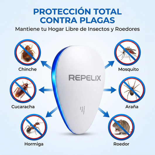 REPELIX™ Mantén tu hogar libre de chinches. Sin químicos. Sin esfuerzo.